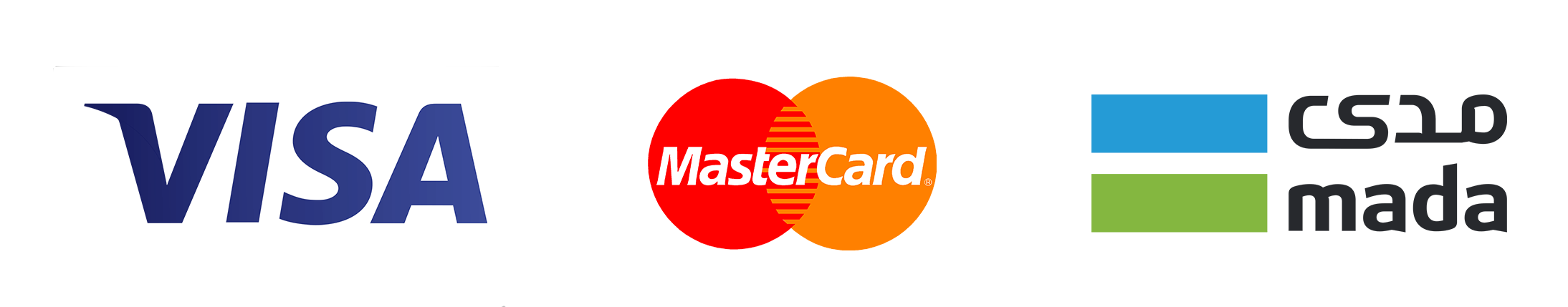 طرق الدفع: Visa, Mastercard, Mada, Apple Pay, Tabby, Tamara